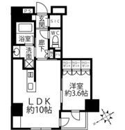 クリオラベルヴィ新富町の間取り画像