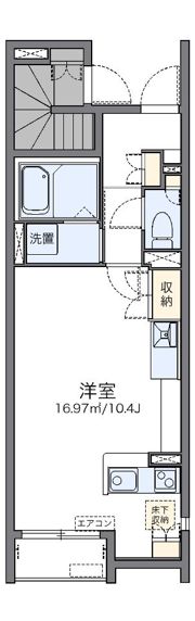 レオネクストカンフリエの間取り画像