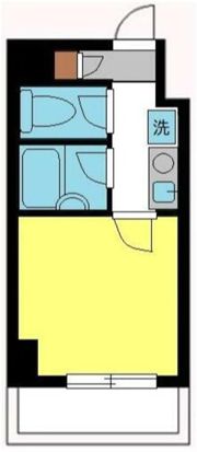 スカイコート日本橋人形町第2の間取り画像