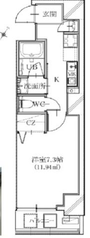 グランジット日本橋浜町の間取り画像