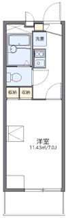 レオパレスエスペランサの間取り画像