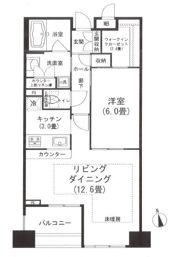 ベラカーサ秋葉原の間取り画像