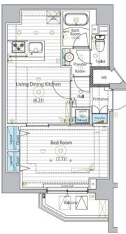 MAXIV浅草ミライズの間取り画像