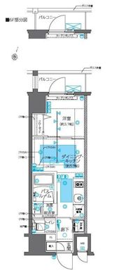 ZOOM神田の間取り画像
