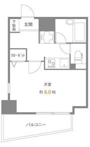 ステージグランデ南麻布の間取り画像