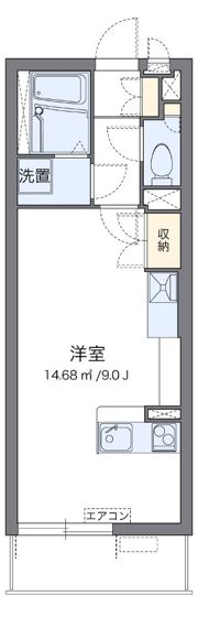 ミランダセレッソサードの間取り画像
