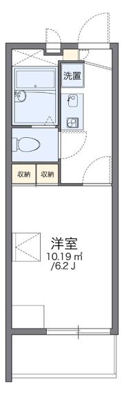 レオパレスCaptain21Sの間取り画像