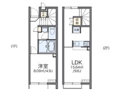 レオネクストコクメイハイツTの間取り画像