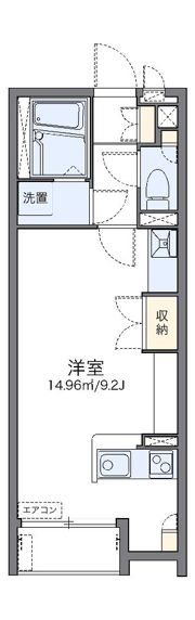 レオネクスト道の間取り画像