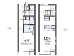 レオネクストコクメイハイツAの間取り画像