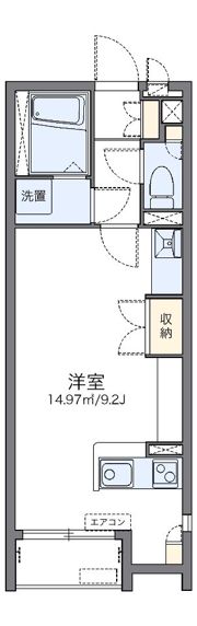 レオネクスト初の間取り画像