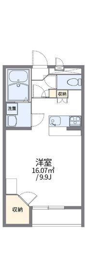レオパレスアルピナの間取り画像