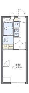 レオパレスオータムの間取り画像