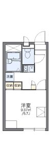 レオパレス楓の間取り画像