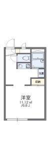 レオパレスルレーブの間取り画像