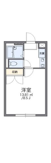 レオパレス陽光邸の間取り画像