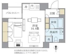KDXレジデンス南麻布の間取り画像