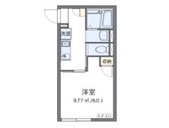 クレイノサンフラワー 中野の間取り画像