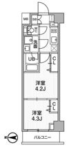 SYFORME西小山の間取り画像