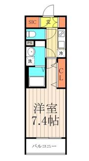 トラディティオ門前仲町の間取り画像