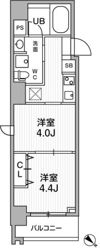 リテラス三軒茶屋サウスの間取り画像