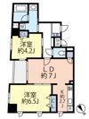 グランヴァンデュヴェール東京の間取り画像
