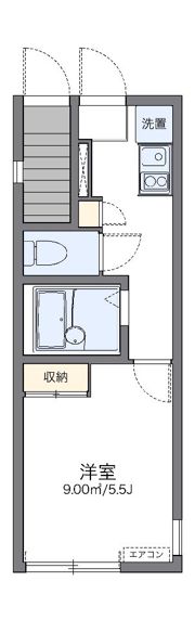 レオネクストリーブス武蔵小山の間取り画像
