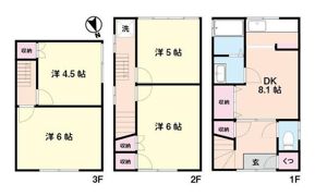 新井2丁目戸建の間取り画像