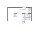 レオパレスサングリーンの間取り画像