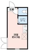アーバンラウム高円寺Bの間取り画像
