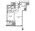 White Tower Hamamatsuchoの間取り画像