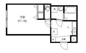 フォセット明大前の間取り画像