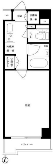 ルーブル豊島千川の間取り画像