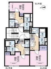 WINDS板橋の間取り画像