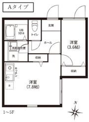 レピュア亀戸レジデンスの間取り画像