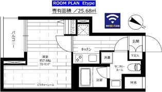グランドコンシェルジュ日本橋水天宮の間取り画像