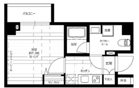 グランドコンシェルジュ日本橋水天宮の間取り画像