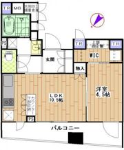 ウィルローズ日本橋蛎殻町の間取り画像