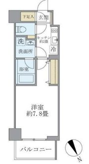 KDXレジデンス浅草の間取り画像