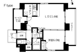 スカイコート蔵前Ⅱの間取り画像