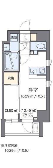 LOVIE麻布十番の間取り画像