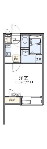 レオネクストプラナス白山の間取り画像