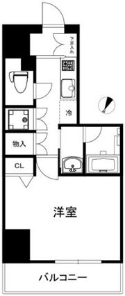 ハーモニーレジデンス田町♯002の間取り画像