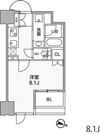 東神田テラスレジデンスの間取り画像