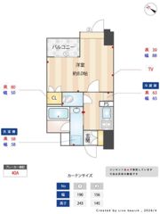 東神田テラスレジデンスの間取り画像