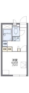 レオパレス池尻大橋の間取り画像