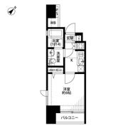 プレール・ドゥーク銀座東の間取り画像
