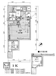 プレール・ドゥーク銀座東の間取り画像