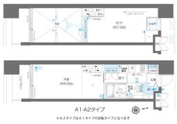 ZOOM麻布十番の間取り画像