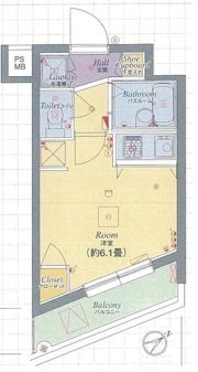 パレ・ホームズ高井戸の間取り画像